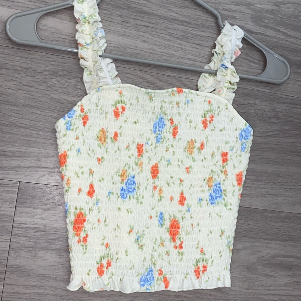 Floral Crop top